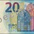 Кирилица на новата банкнота от 20 евро