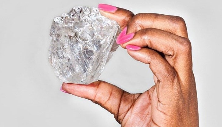 1111-каратов скъпоценен камък е намерен в мината ѝ „Карове“ в Ботсвана