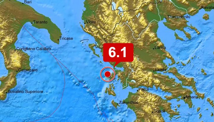 Трусът е усетен в 8.10 местно време. Към момента не се съобщава за жертви и разрушения