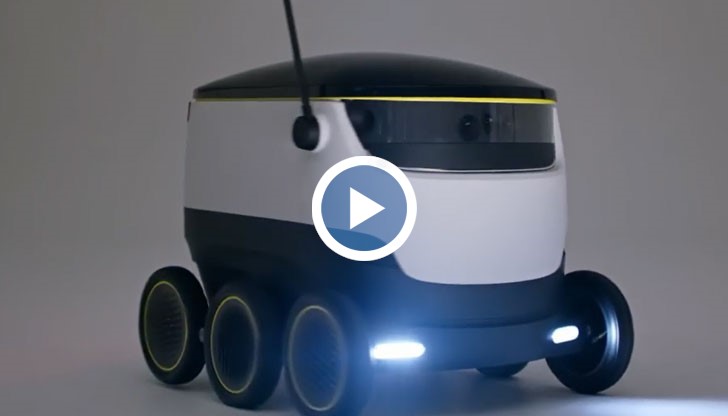 Малките „робо-доставчици“ ще могат да пренасят до „две пълни пазарски торби“ на курсове от по 5 до 30 мин.