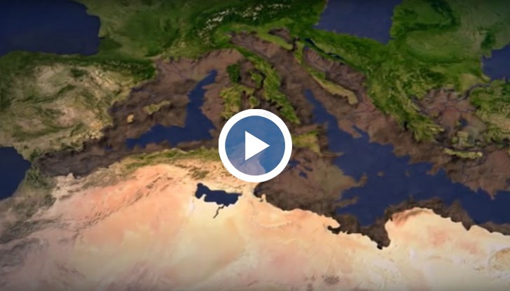 Преди около 5-6 млн. години Средиземно море неочаквано и почти напълно пресъхнало