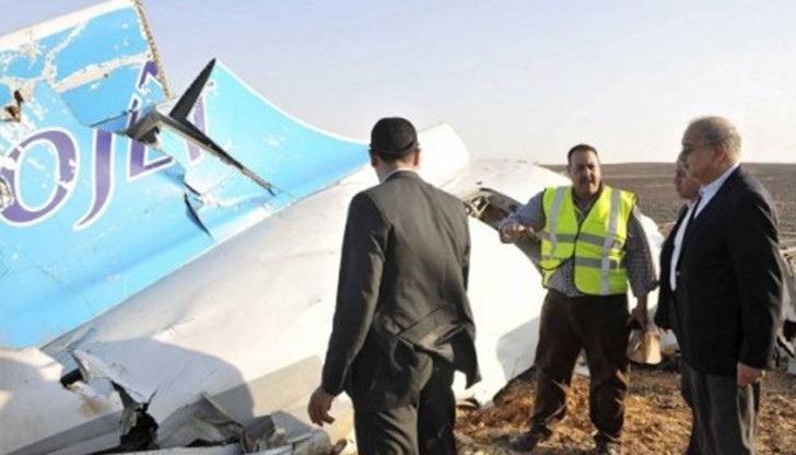 Египетските медии разпространиха снимки на разбития руски самолет