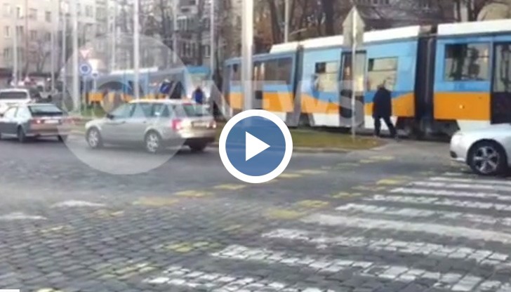 Причината е неспазена дистанция