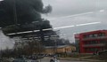 Пожар изпепели цех за стиропор в Горна Оряховица