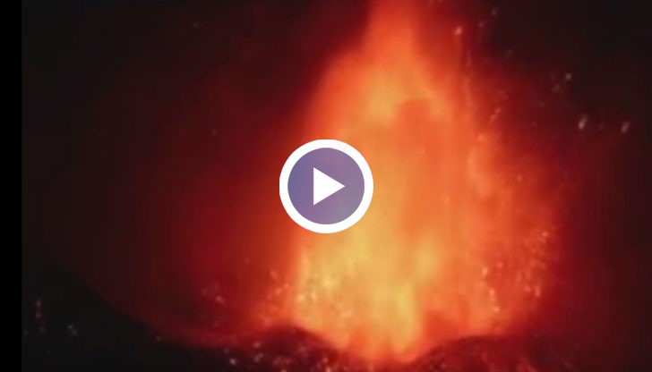 Най-високият вулкан в Европа - Етна се пробуди отново днес с едно от най-мощните си изригвания