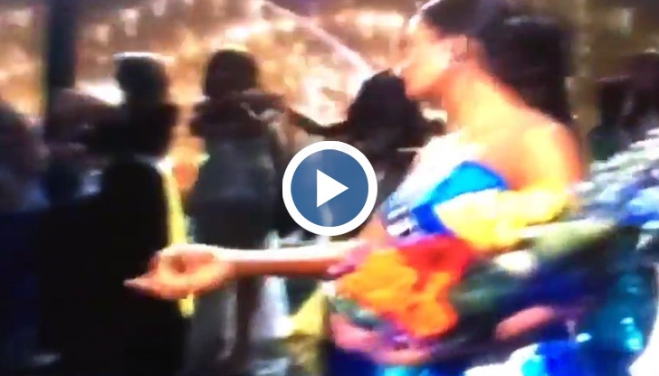 Искрената реакция на нашата представителка не остана незабелязана