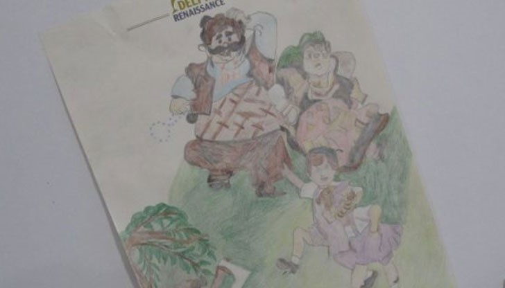 Обитател на приюта за бездомни „Добрият самарянин“ в Русе сътвори илюстрации по детски приказки
