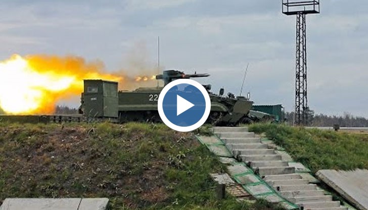 Най-новият руски противотанков ракетен комплекс "Хризантема"