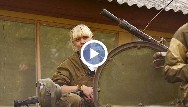 Анонимна блондинка с псевдонима „Рис“, която преди половин година е пристигнала в Донбас
