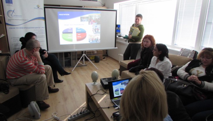 Така журналистите имаха възможност да видят новоизградения Център за изследване, обучение, симулация и анализ на биоразнообразието в ПП „Русенски Лом“