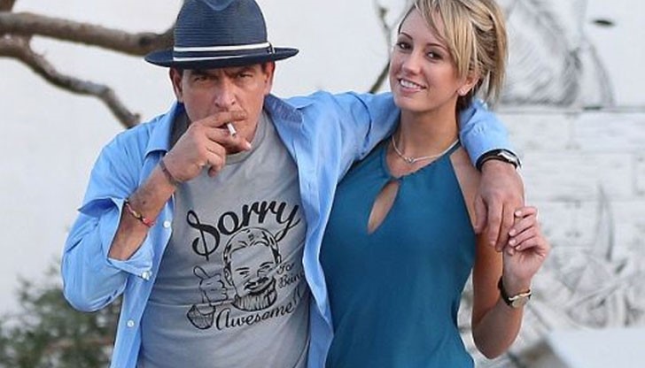 Това е първият иск, подаден срещу Шийн след като обяви, че е болен