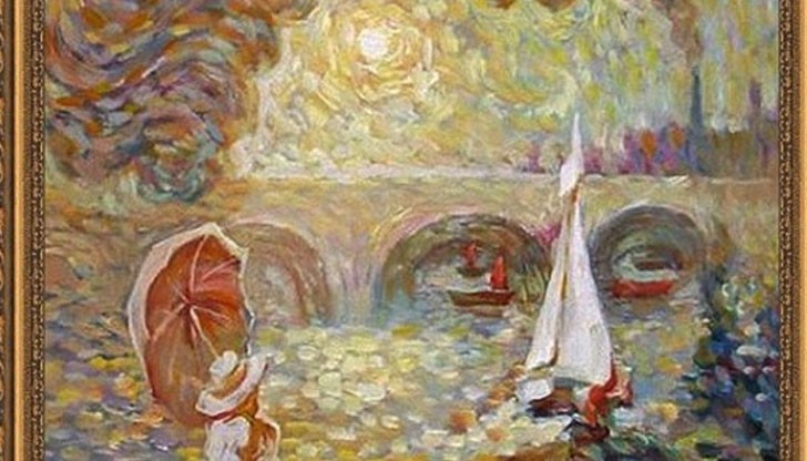 Какво виждате на тази снимка: дама с чадър, къдрав мъж, платноходка или дим от комина?