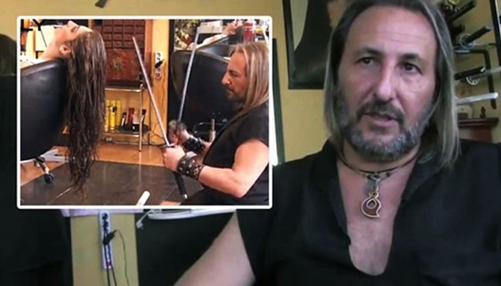 Подстрижка с меч и огнени пламъци е най-новият хит сред дамите в Испания