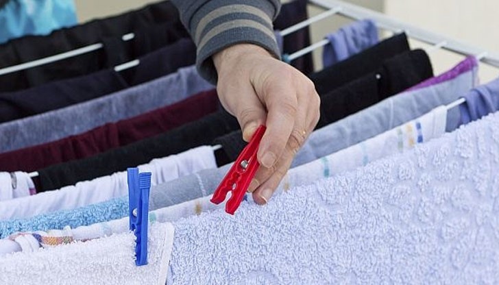 Не сушете изпраните дрехи вкъщи