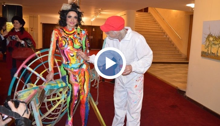 Присъстващите ръкопляскаха на  трикратната европейска шампионка по лека атлетика за мастери