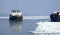 Стоянки за кораби ще спасяват екипажите при ледоход по Дунава