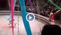 Гимнастичка падна от купола на цирк по време на представление