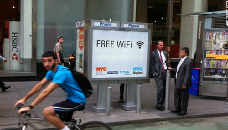 Ню Йорк се превръща в града на безплатния обществен безжичен интернет