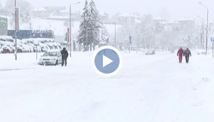 Преспи блокираха пътищата в Разградско