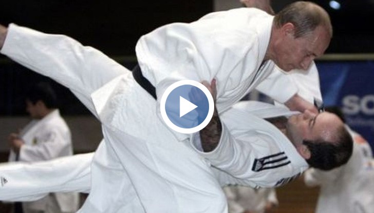 Партньор на Путин в тренировката е станал главният треньор на националния отбор на Русия по джудо Ецио Гамба