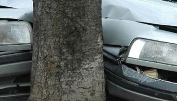 66-годишен мъж и 16-годишно момиче, които са били в колата, са отведени от екипа на Спешна помощ /снимката е илюстративна/