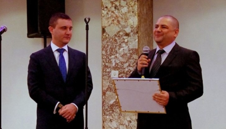 Наградата бе връчена от министъра на финансите Владислав Горанов на началника на Митница Русе Венцислав Халаджов