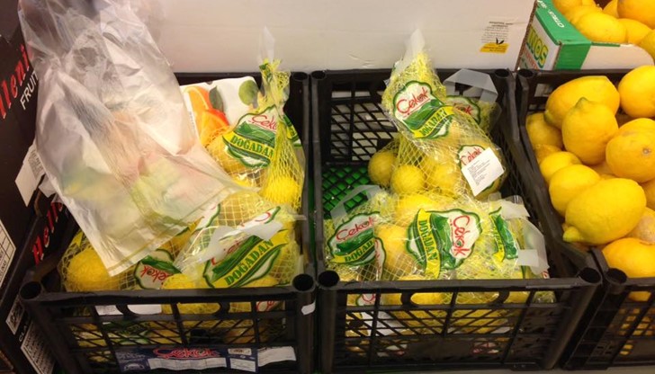 Купуваме лимони, обработени с "Имазалил"
