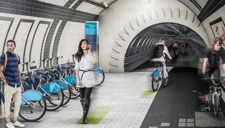 Специален тунел за велосипедисти ще строи Столична община от район „Люлин“ до централната част на София