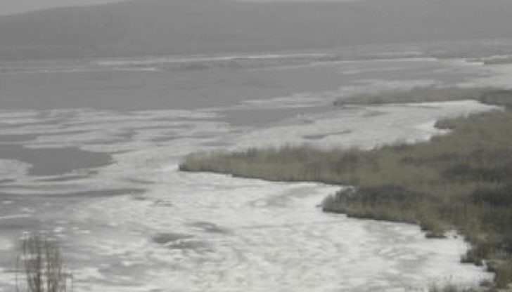 От ръководството на резервата потвърдиха информацията и уточниха, че само в централната част на езерото водата все още не е замръзнала /снимката е илюстративна/ От ръководството на резервата потвърдиха информацията и уточниха, че само в централната част на езерото водата все още не е замръзнала /снимката е илюстративна/