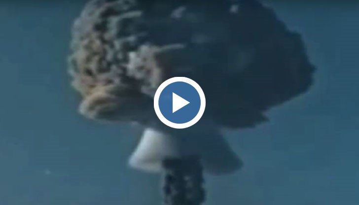 Южнокорейски телевизии показаха уникални кадри от успешното изпитание на водородна бомба в Северна Корея