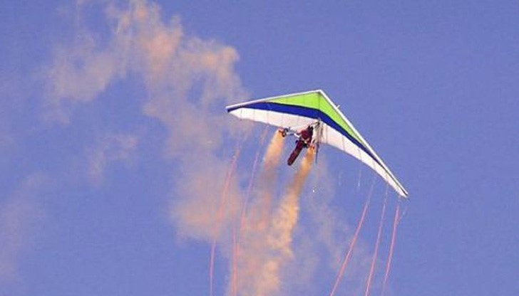 Мъжът летял 10 метра преди да падне Мъжът летял 10 метра преди да падне