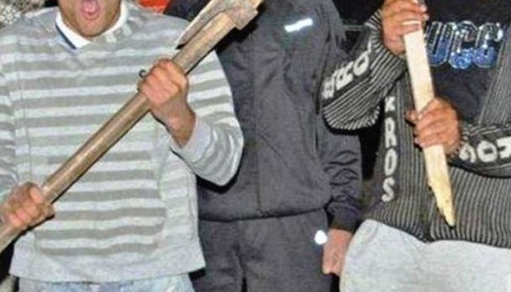Масово меле с брадви и колове в ромската махала в Благоевград вдигна на крак полицията
