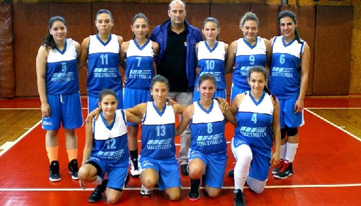 Младите русенски баскетболистки са на първо място в групата Младите русенски баскетболистки са на първо място в групата