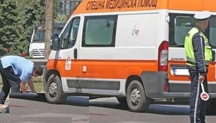 Тялото на жертвата все още се намира в двора на лечебното заведение Тялото на жертвата все още се намира в двора на лечебното заведение