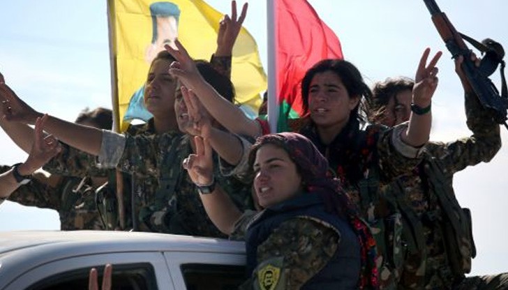 В нея влизат само жени от малцинството на язидите – едно от най-потърпевшите от нашествието на „Ислямска държава