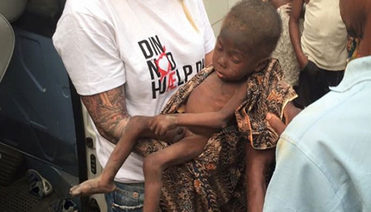 Детето е било изхвърлено от родителите си, защото решили, че в него живеят зли духове