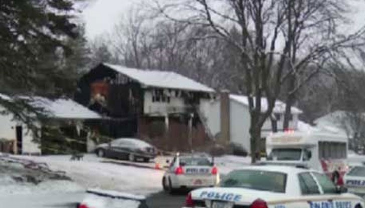 Изперкалото ченге подпали къщата и си тегли куршума