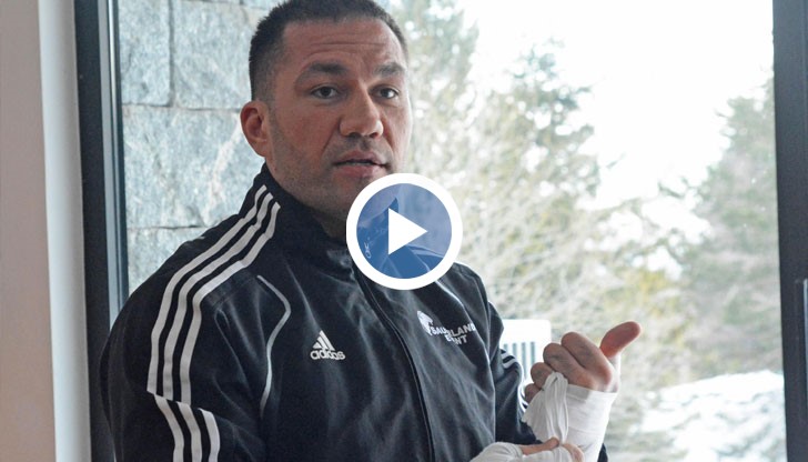 Интервю с Кубрат Пулев в Белмекен