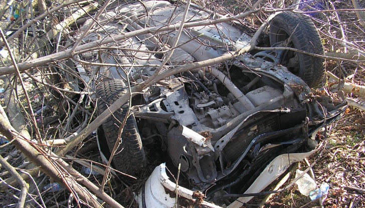 На страховитата гледка се натъкнали случайно преминаващи хора днес на обяд