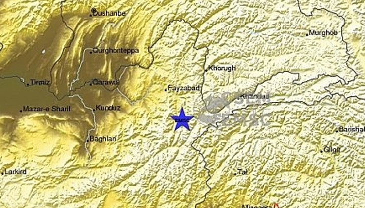 Земята на Афганистан и Пакистан често се люлее Земята на Афганистан и Пакистан често се люлее