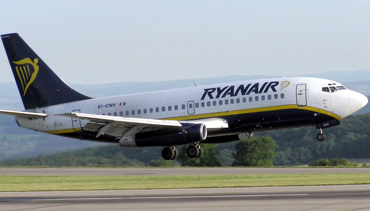 Авиокомпанията Ryanair пусна билети за линията Пловдив - Станстед