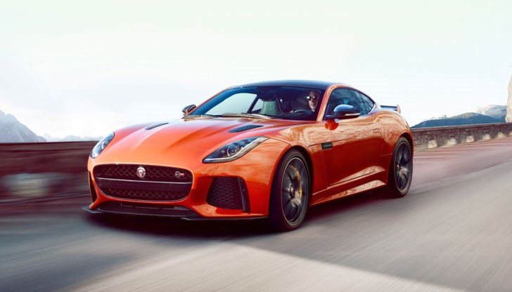 Купе версията на Jaguar F-type SVR ще развива максимална скорост от 320 км/час