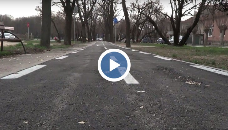 Не са минали и 6 месеца, а велоалеите вече се рушат