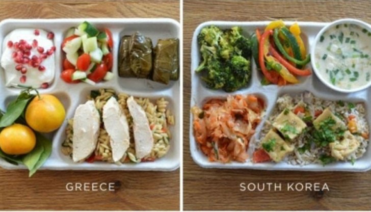 Ежедневно пристига топла храна , която изглежда по този начин