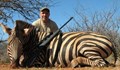 Христо Стоичков отстрелва зебри за забавление