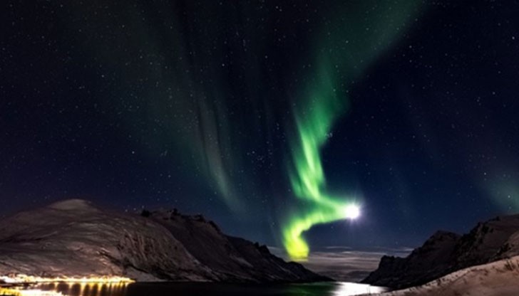 Български фотографи снимаха природния феномен Аурора в Северна Норвегия при минус 15 градуса