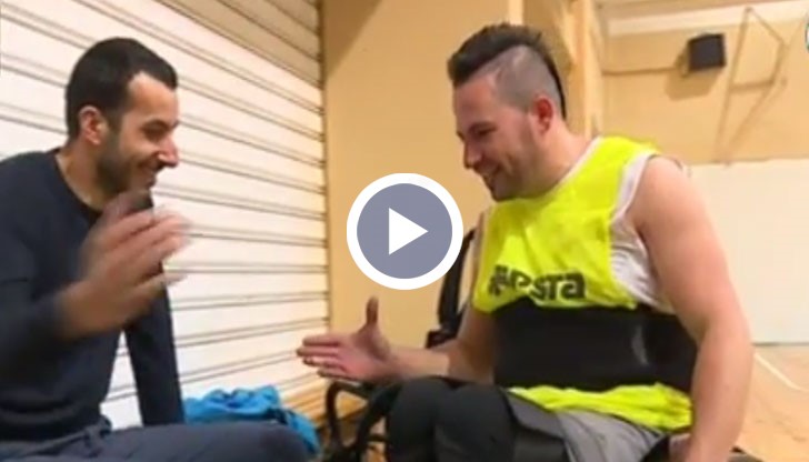 Влади изживява невероятното приключение да изкачи върха, благодарение на приятелите си