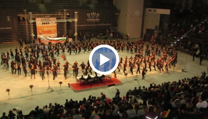 Едно красиво и вдъхновяващо видео от зала "Булстрад Арена" в Русе