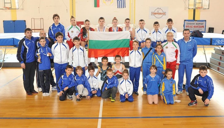 Спортен Клуб Скокове Батут „ИМИДЖ – РУСЕ” се върнаха с 6 медала от Гърция