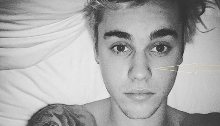 Джъстин Бибър показа новата си обица на носа на снимка в социалната мрежа Джъстин Бибър показа новата си обица на носа на снимка в социалната мрежа